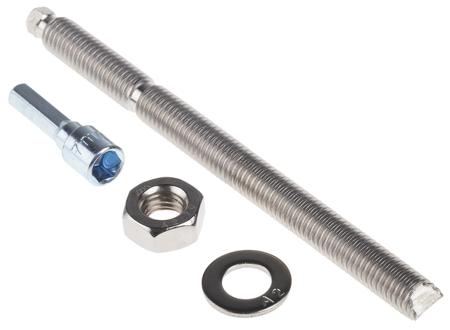 622-1900 RS PRO M10 Capsule Anchor Stud Resin Anchor, 130mm Stud Length