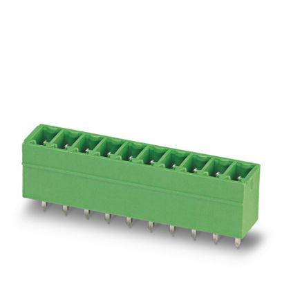 1356228 Phoenix Contact MCV Series Wave Soldering Mount PCB Header, 11 Contact(s), 3.5 mm Pitch, 1 Row, Shrouded