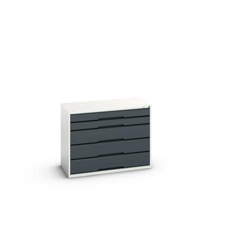 16925212-19 Bott 5 Cabinet, Steel, 800mm x 1050mm x 550mm, Anthracite Grey, Light Grey