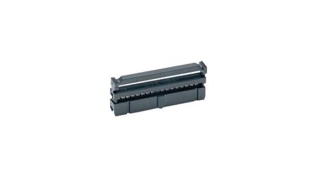 RND-205-00821 RND RND 205 Series Straight Cable Mount Socket Strip, 20-Contact, 2-Row, 2.54mm Pitch, IDC Termination