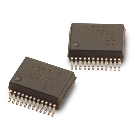 ACFJ-3531T-000E Broadcom,  AC/DC Input, Input IGBT Output Optocoupler, Surface Mount, 24-Pin SO24