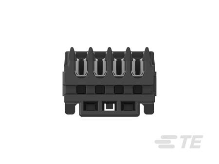 2355088-4 MICRO CT Series Straight Cable Mount, IDC PCB Socket, 4-Contact, 1-Row, 1.2mm Pitch, IDC Termination