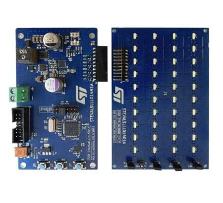 STEVAL-LLL014V1 STMicroelectronics , Automotive LED Driver 4-Channel Evaluation Kit LED Driver Evaluation Kit for