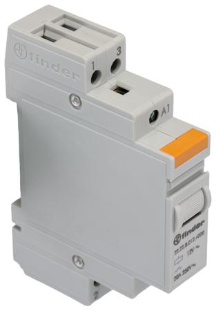 22-22-8-012-4000 Finder, 12V ac Coil Non-Latching Relay, 20A Switching Current DIN Rail, 222280124000