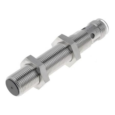 E2AS12LS04M1B1 Omron, M12 x 1, PNP Inductive Sensor 70mm Length, 12 → 24 V dc supply voltage , IP67 Rating