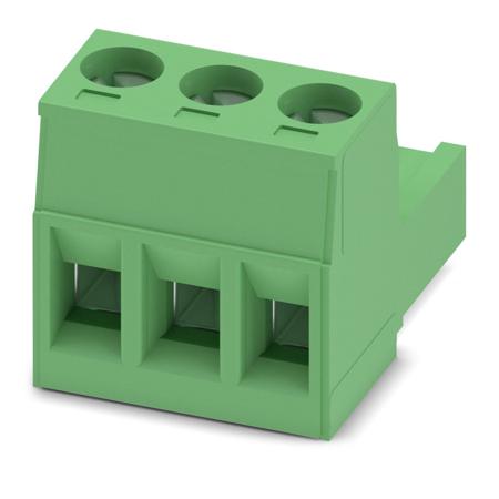 1754465 Phoenix Contact, 5mm Pitch, MSTB 2.5/ 3-ST, 3 Way, , Pluggable Terminal Block, Plug, Plug-In, Screw Termination,