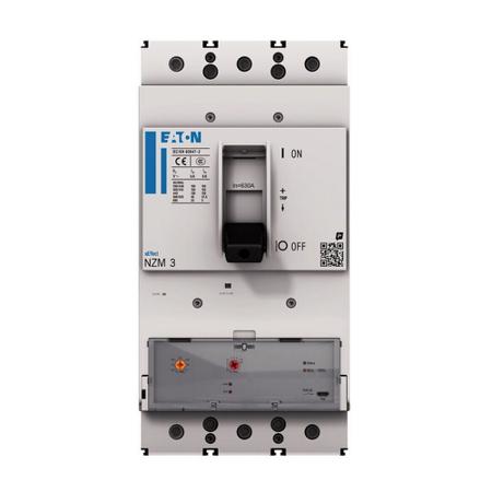 191609-NZMN3-4-AX630-AVE Eaton, Eaton Moeller NZM MCCB Molded Case Circuit Breaker 4P 630A, Breaking Capacity 5 kA, Withdrawable