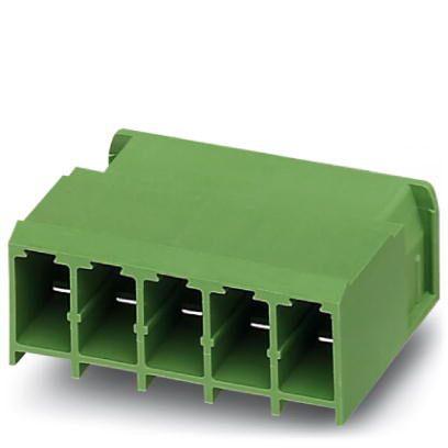 1804797 Phoenix Contact, 7.62mm Pitch, COMBICON PC, 2 Way, Right Angle, Pluggable Terminal Block, Header, Solder Termination,