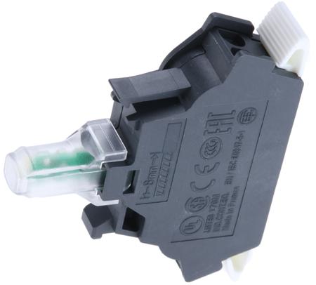 ZBVB15 Schneider Electric Harmony Series Light Block, 24V ac/dc, White Light