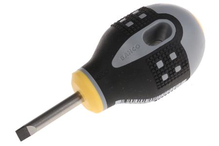 BE-8350 Bahco Slotted  Screwdriver, 5.5 x 1 mm Tip, 25 mm Blade, 83 mm Overall