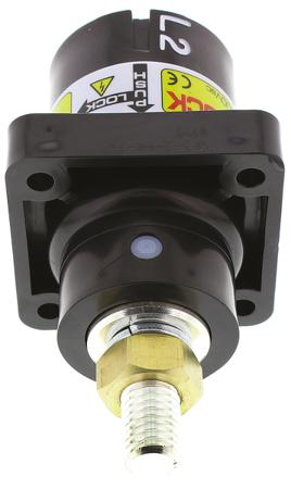 NPS-2-BK-T4 ITT Cannon Veam Powerlock Series, Black Panel Mount Industrial Power Plug, Rated At 400A, 1 kV ac