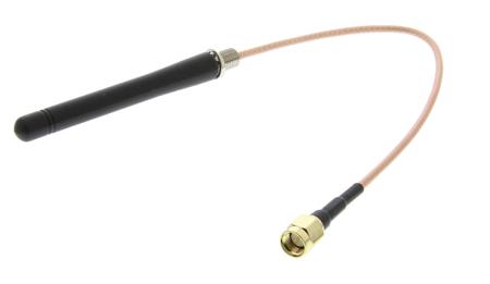 ANT-433WPIG-2SMA RF Solutions  Whip Antenna with SMA Connector, ISM Band, UHF RFID