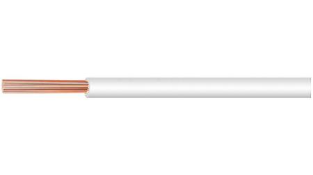 UL-11027-AWG28-7-WH Kabeltronik UL 11027 Series White 0.09 mm² Equipment Wire, 28 AWG, 7 X 0.127 mm, 100m, MPPE Insulation, UL 11027
