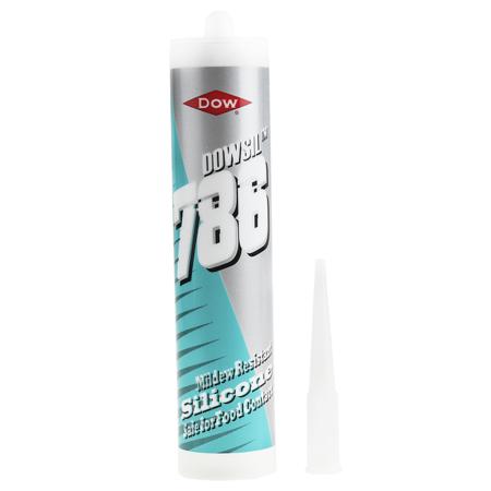 6011088 786 Transparent Silicone Sealant Paste for Refrigeration Units. 310 ml Cartridge, -50 → +150 °C