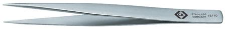 T2318 CK 130 mm, Stainless Steel, Fine, Straight, Tweezer