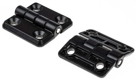124-1898 RS PRO Die Cast Zinc Butt Hinge, Screw Fixing, 40mm x 40mm x 5mm