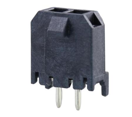 436500229 Molex 43650 Series Vertical Through Hole PCB Header, 2 Contact(s), 3 mm Pitch, 1 Row, Shrouded