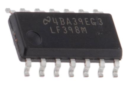 LF398M/NOPB , Sample & Hold Circuit, 20μs Dual Power Supply, 14-Pin SOIC