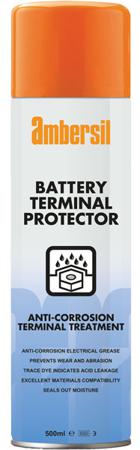 31618-AB Ambersil Yellow 500 ml Aerosol TERMINAL ProtectOR Rust & Corrosion Inhibitor