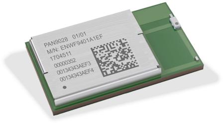 ENWF9408A1EF Panasonic  3.3V WiFi Module, 2.4 GHz IEEE Std. 802.11 b/g GPIO, SDIO, UART