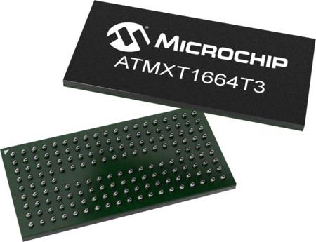 ATMXT1664T3-C2U035 , Capacitive Touch Screen Controller I2C, 162-Pin UFBGA