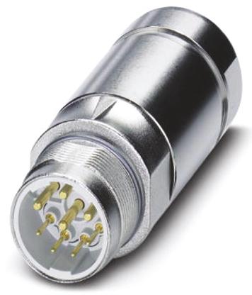 1605583 Phoenix Contact Circular Connector, 7 Contacts, Cable, M23 Connector, Plug, Male, IP67, SF Series