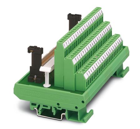 2970565 Phoenix Contact 64-Contact Male Interface Module, DIN 41612, IEC603 Connector, DIN Rail Mount, 1A