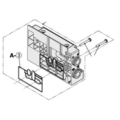 SY50M-3-1AR-C10-NA SMC SY50M Manifold,