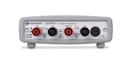 U2741A-OPT-900---PLG Keysight Technologies U2741A Bench None Multimeter, True RMS, 2A ac Max, 2A dc Max, 250V ac Max