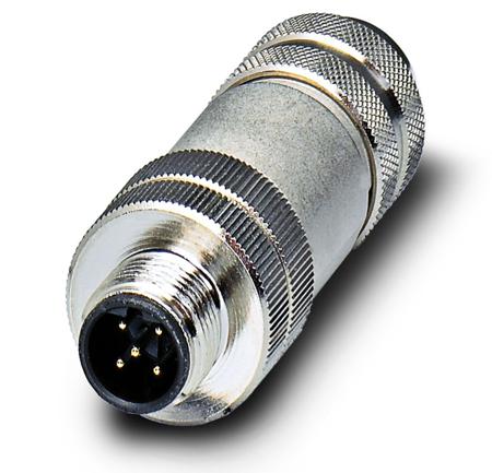 1507764 Phoenix Contact Circular Connector, 5 Contacts, Cable, M12 Connector, Plug, Male, IP67, SACC Series