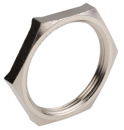52103350 Lapp Cable Nickel Plated Brass Cable Gland Locknut, M40 Thread