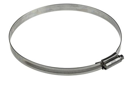 HGS160BP HI-GRIP Stainless Steel Slotted Hex Worm Drive, 13mm Band Width, 130 → 160mm ID