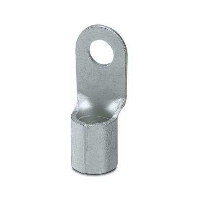 3240111 Phoenix Contact Uninsulated Ring Terminal, M8mm Stud Size, Silver