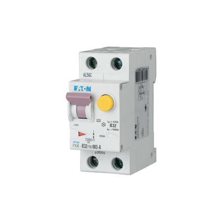 236959-PXK-B32-1N-03-A Eaton RCBO, 32A Current Rating, 1P + N Poles, 300mA Trip Sensitivity, Type B, xPole Range