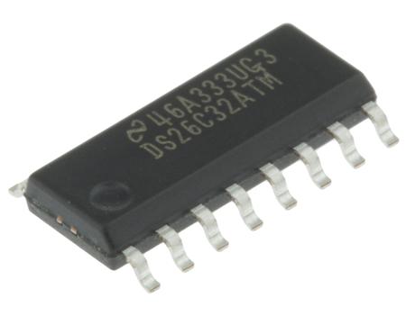 DS26C32ATM/NOPB Texas Instruments  Line Receiver, 16-Pin SOIC