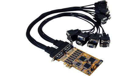 EX-44016-2 Exsys 16 Port PCIe Network Interface Card