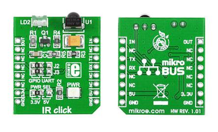 MIKROE-1377 MikroElektronika Infrared Sensor MikroBus Click Board