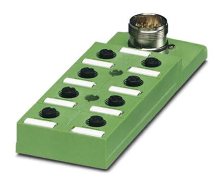 1692831 Phoenix Contact SACB Series Sensor Box, M12, 4 way, 8 port