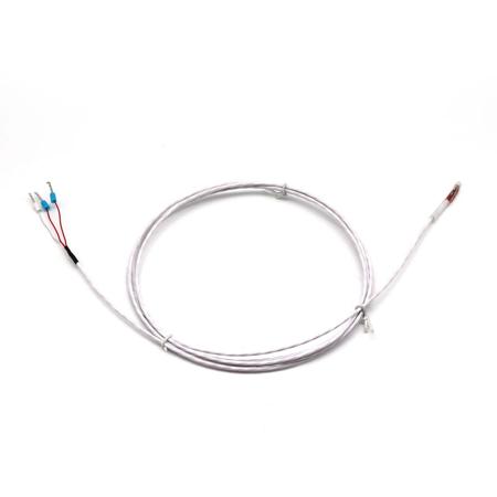 SPCT Prosensor PT100 Temperature Probe, 3mm Dia, 2m Long, 3 Wire, Contact, Class A +200°C Max