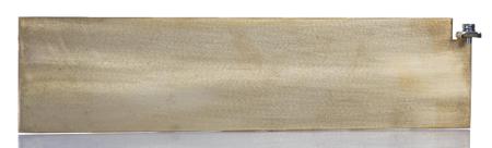 248-1118 RS PRO Brass Gland Plate, 3mm H, 61.8mm W, 310mm L for Use with RS PRO GRP Enclosure