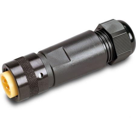 183230-SWD4-SM4P-67 Eaton Connector, 4 Contacts, 7/8 Connector, Socket, IP67, SWD4 Series