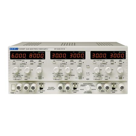 PL303QMT Aim-TTi PL Series Digital Bench Power Supply, 0 → 30V, 0 → 3A, 3-Output, 228W