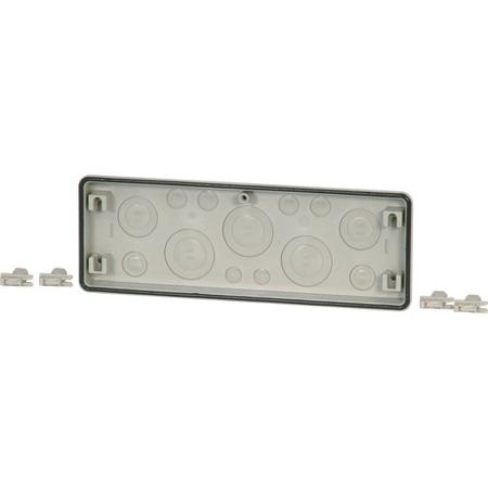 021982 FL4-5 Eaton xEnergy Safety Ci Series Plastic Mounting Plate, 23mm H, 330mm W, 115mm L for Use with 375 mm Enclosure,