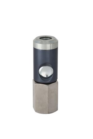 325-628 RS PRO Aluminium, Brass Female Pneumatic Quick Connect Coupling, G 1/2 Female Threaded