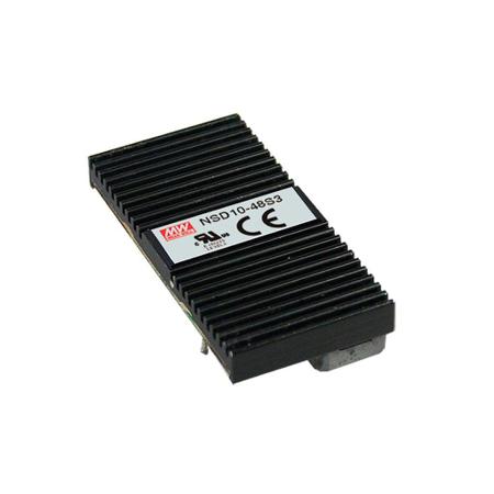 NSD10-12S5 MEAN WELL NSD10-S DC-DC Converter, 5V dc/ 2A Output, 9.8 → 36 V dc Input, 10W, Surface Mount, +70°C Max Temp