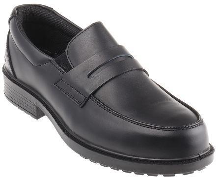 765-9280 RS Pro Kensington Safety Shoes - UK 9, Steel Toe Cap, Black