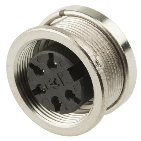 T3363-000-RS Amphenol C 091 A Series Female Panel Mount Connector, 5 contacts Socket