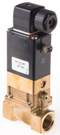 134430 Burkert Solenoid Valve , 2 Port, NC, 24 V dc