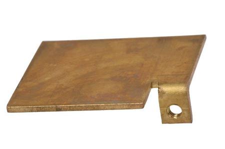 248-1115 RS PRO Brass Gland Plate for Use with RS PRO GRP Enclosure, 205 x 87 x 3mm