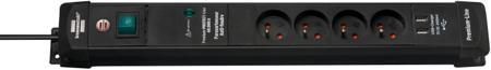 1951141502 brennenstuhl 1.8m 4 Socket 2P+T Extension Lead, 230 V, IP20